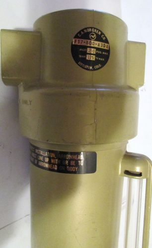 NORGREN PNEUMATIC FILTER F17-800-A3DA *NEW OUT OF BOX*