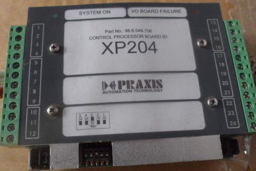 PRAXIS CONTROL PROCESSOR  MODULE