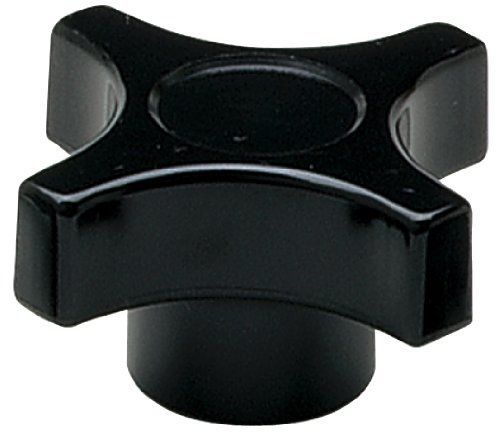 Davies thermoset four arm knob, flute rim, threaded through hole, 5/16&#034;-18 for sale