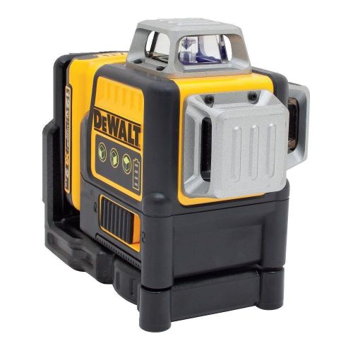 Dewalt DW089LG 12V Laser Level 3 x 360 Degrees Green Line Laser Water Resistant