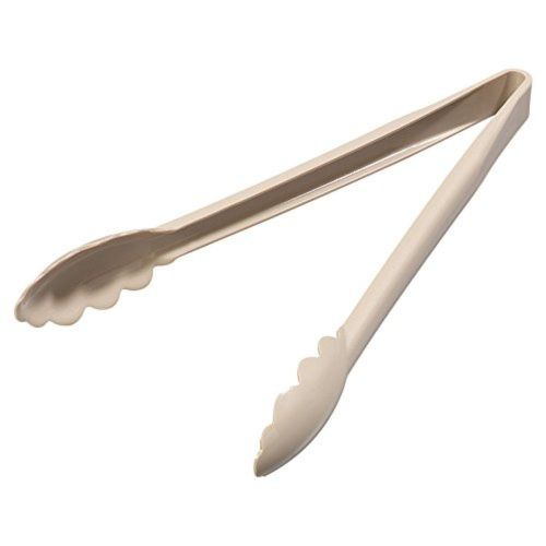 12&#034; Plastic Utility Tong-Beige