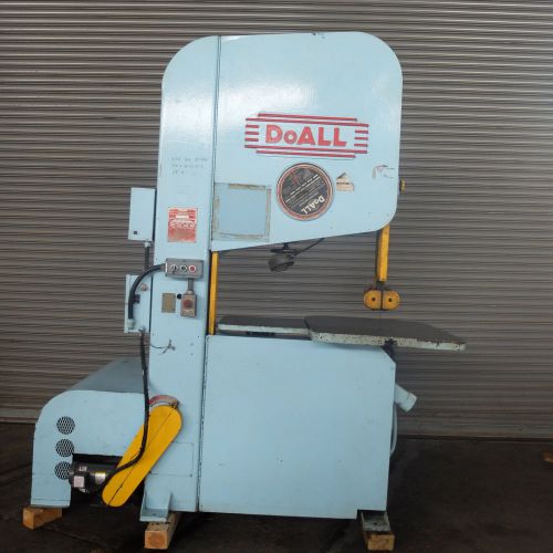 36” Doall  Zephyr High Speed Vertical Band Saw, Model ZV - 3620