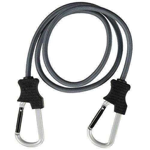 Keeper 06158 48&#034; Super Duty Bungee Cord With Carabiner Hook 48&#034; Carabiner Hook