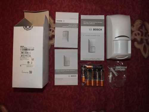 ISW-ZDL1-WP11G &#034;New in Box&#034; Bosch TriTech Motion Sensor Pet Immunity