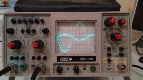 VU-DATA CORP. PORTABLE OSCILLOSCOPE MODEL PS935