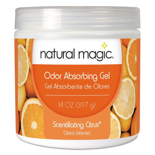 &#034;Odor Absorbing Gel, Scentillating Citrus, 14 Oz Jar&#034;