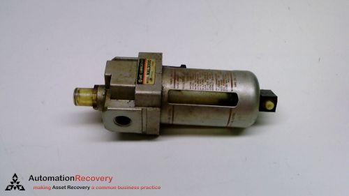 SMC NAL3000, AIR LUBRICATOR REGULATOR, MAX PRESSURE 1.00 MPA #219694