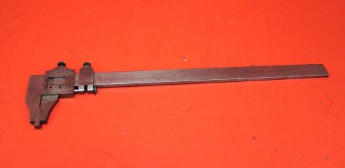 Browne &amp; sharpe vernier caliper 13&#034; inside outside .001 stainless steel for sale