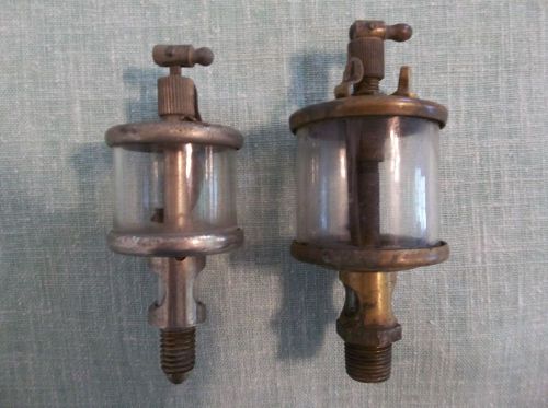 2 Antique Hit Miss Steam Engine Oilers DELAVAL L?NERGANS