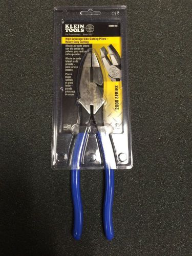 Klein D2000-9NE D20009NE 9&#039;&#039; (229 mm) High-Leverage Side-Cutting Pliers