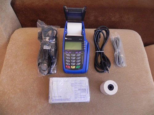 Chase Paymentech VERIFONE Credit Card Machine Kit Model OMNI-5100 barely used