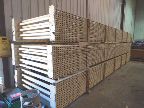 Racking Pallet Rack Shelving Teardrop 68&#034; x 288&#034; Upright $200.00ea Steel King