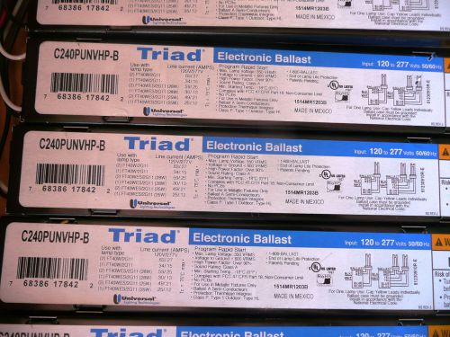 Universal Lighting Technologies C240PUNVHP-B000C ballast     UPC 768386178422