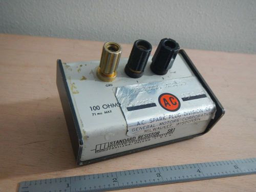 ESI SR1 RESISTANCE STANDARD, 100 OHM, 71 ma MAX