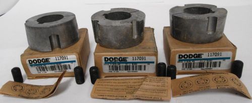 (3) dodge 117091 1-3/8 taper-lock bushing for sale