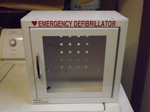 Interstar emergency defibrillator wall mount case/box for sale