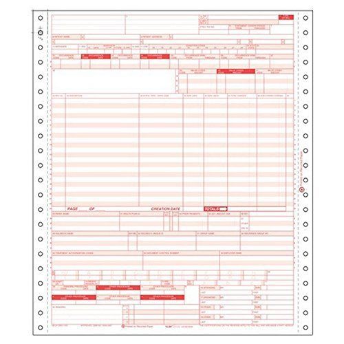 UB-04 Hospital Claim Form 1-Part Continuous (2,500/case) UB041