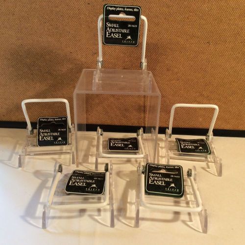 HUGE LOT!~47 Acrylic Hi-Lighter Displays and Adjustable Easels~Sm~Med~Lg. Lot #9