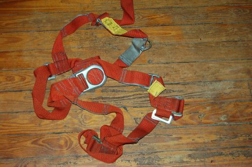 Msa rose manufacturer, ax men logging, rock climbing, safety harness equipment for sale