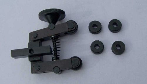 KNURLING TOOL KNURLER KNURL HOLDER 3 SETS OF WHEELS &#034; NEW &#034;