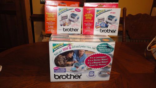 Brother Backster LX-570 Multi-Finish Laminating Machine Sticker &amp; Magnet Maker