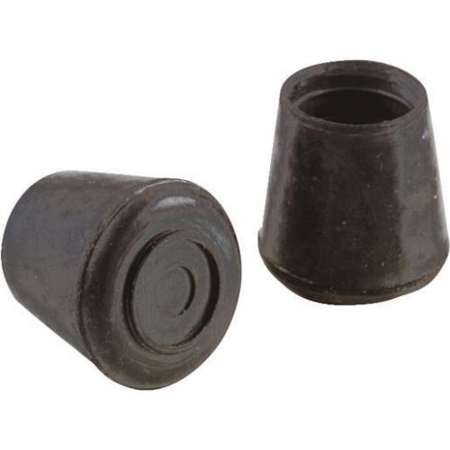 5/8&#034; BLK RUBBER LEG TIP 3202