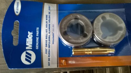 Miller Genuine .035&#034; Drive Roll Kit for Millermatic 212, 252 - Qty 1 - 079595