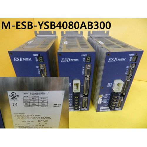 NSK, MOTOR DRIVER 200-230V, M-ESB-YSB4080 M ESB YSB4080, USED, EACH OTHER