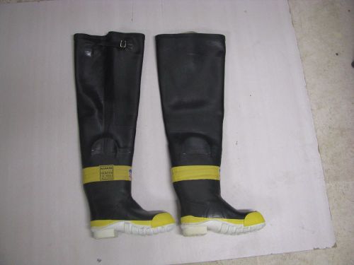 VTG RANGER FIREMASTER INSULATED TURNOUT HIP WADER BOOTS, MEN-5 WOMEN-7, LOOK!