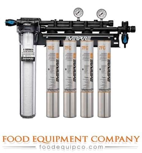 Everpure EV932874 Coldrink 4-7FC Quad Water Filter System for beverage &amp; ice...