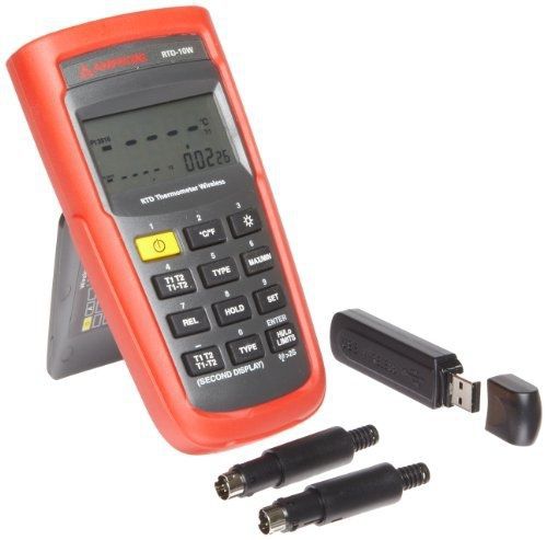 Amprobe RTD-10W Wireless Dual Input Digital RTD Thermometer