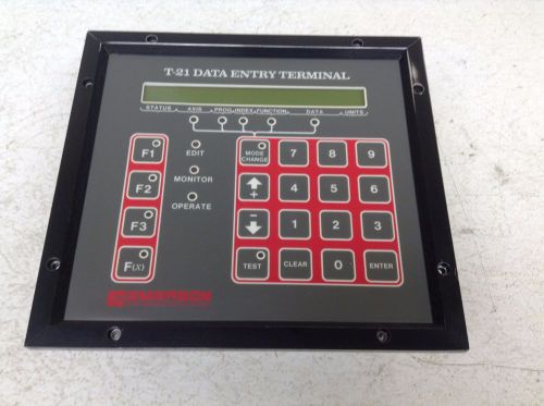 Emerson 960092-01 T-21 Data Entry Panel A3/A4 96009201 T21