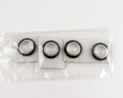 Lot of (4) Key High Vacuum Seal Centering Ring, 1&#034; OD, NW 25 - p/n: KSCR-1525