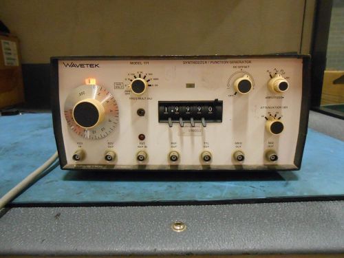 WAVETEK MODEL 171 SYNTHESIZER/FUNCTION GENERATOR