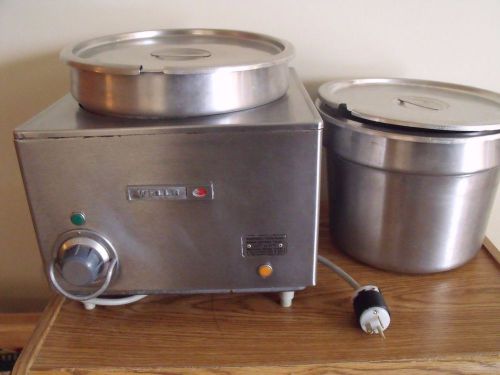 Wells HW-10 COOK N&#039; HOLD 11 qt. countertop food / soup warmer, 220 volt