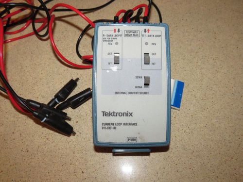 ^^ TEKTRONIX 015-0361-00 CURRENT LOOP INTERFACE