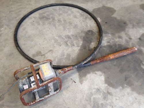 Mikasa PMA-2 Concrete Vibrator 11&#039; shaft 1.75 dia 110v vibco