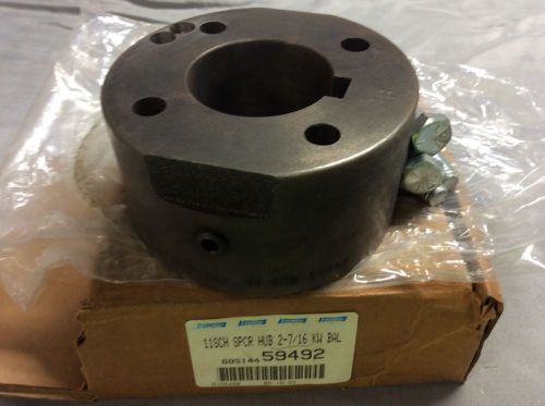 Lovejoy Spacer Hub PN 59492 11SCH SPCR HUB 2-7/16&#034; - 11SCH59492 - NEW -