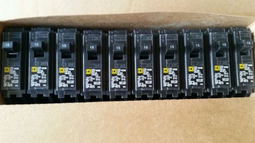 20- Square D Homeline 15 amp breakers