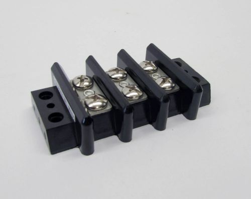 Marathon 603 GP 03 50A 600V 2 Rows Phenolic Terminal Block