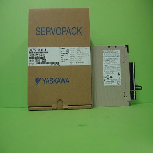 (NEW) YASKAWA SERVO MOTOR SGMJV-02ADA21 200W / SGDV-1R6A11A DRIVE