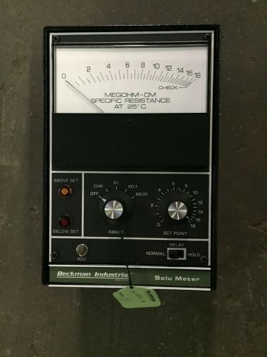 Beckman Industrial SM-1 Solu Meter