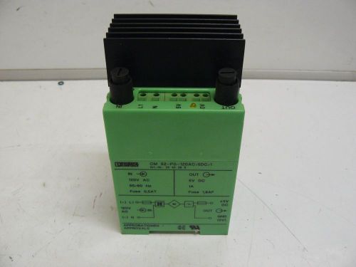 NEW PHOENIX CONTACT CM 62-PS-120AC/5DC/1 POWER SUPPLY