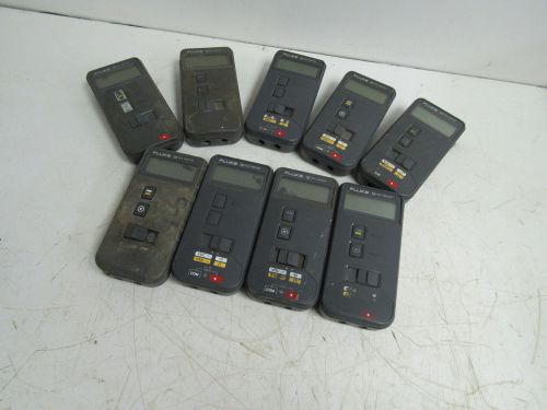 FLUKE 10 MULTIMETER 600V (LOT OF 9) ***FOR PARTS***