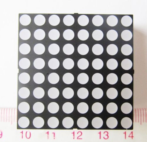 1pc 8x8 Dot Matrix 3.7mm Red LED Display Common cathode 1.8V 10mcd