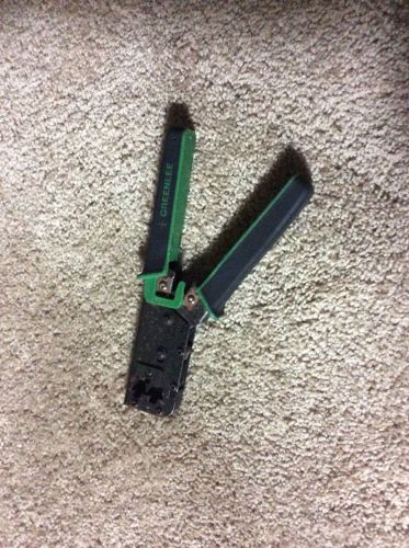 Greenlee ratcheting crimper/cutter/stripper working used