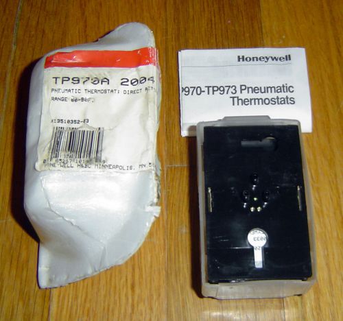 New honeywell tp970a pneumatic thermostat for sale