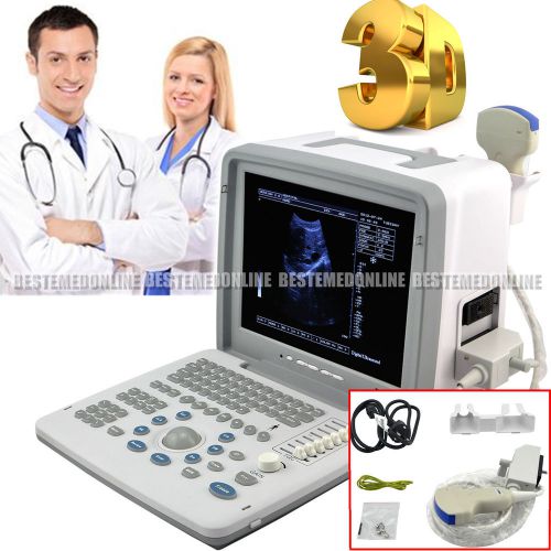 2016! w 3D Kit Portable Digital Ultrasound Machine Scanner System *Abdomen Probe