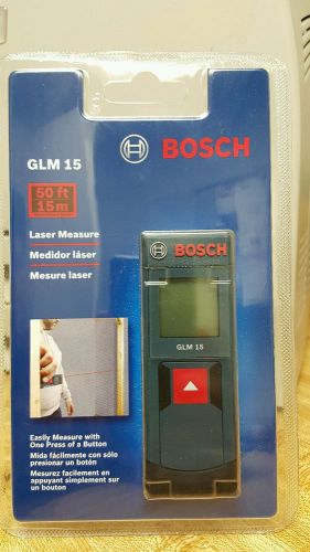 BOSCH GLM 15 LASER MEASURE