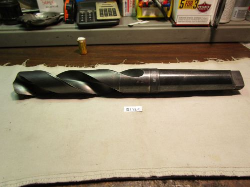(#5172c) used usa made 1-27/32 inch long length morse taper shank drill for sale